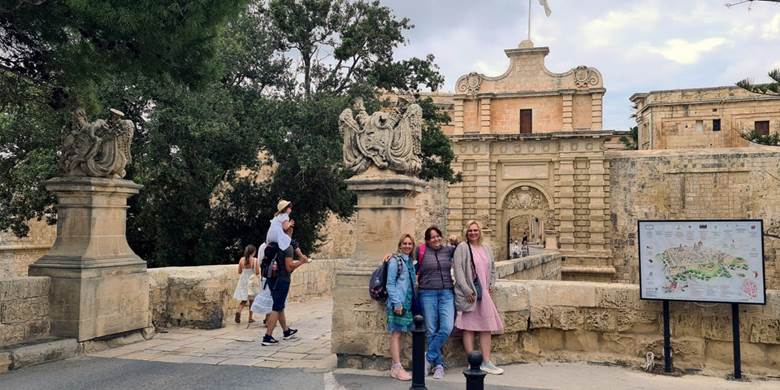 Malta, Mdina tihi grad